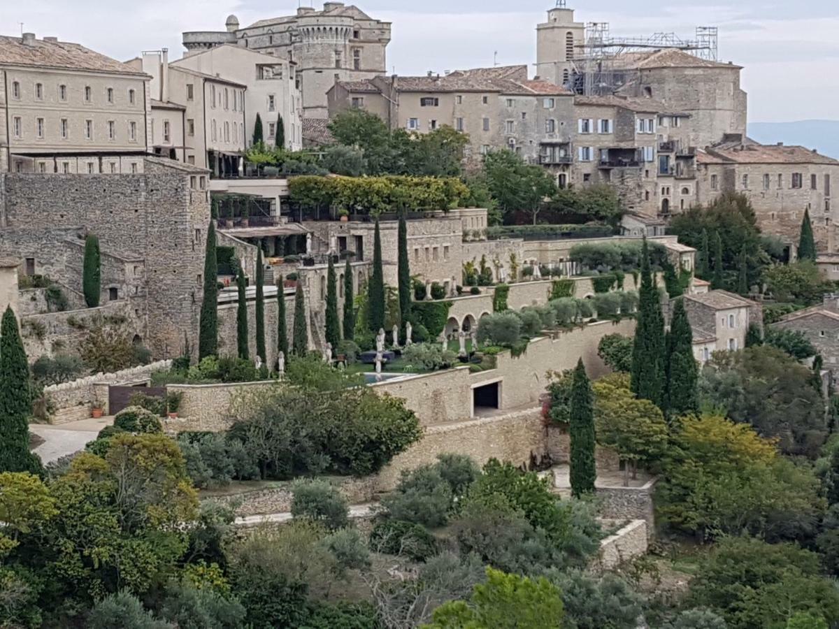 Le Crillon Hotel Murs  Bagian luar foto