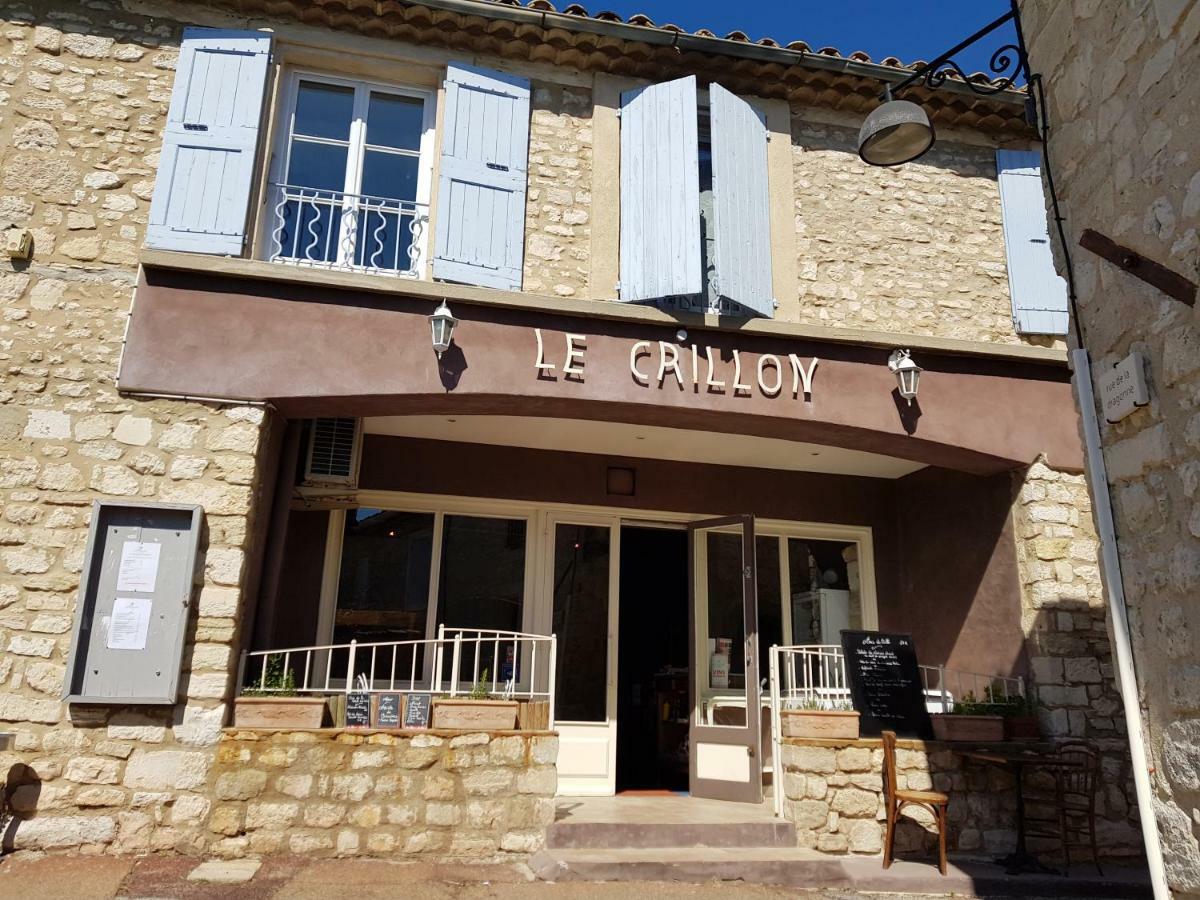 Le Crillon Hotel Murs  Bagian luar foto